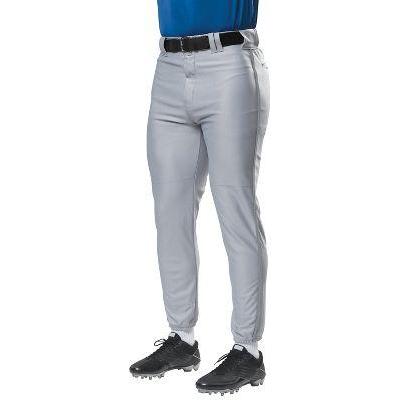A4 A4 Youth WarpedKnit Piped Baseball Pant , Gray, x-small