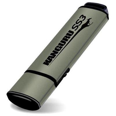 Kanguru SS3 USB3.0 Flash Drive with Physical Write Protect Switch, 16G - 16 GB