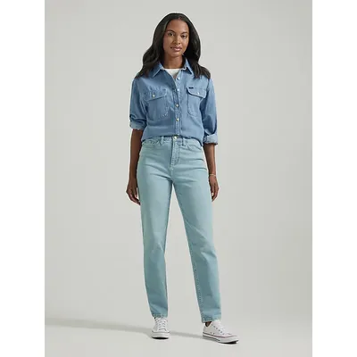 Lee Legendary Mom Jeans One Tone (Size 10 x 30 1x2 Inches (L))